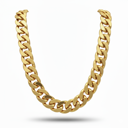 Cadena Curb Ancha