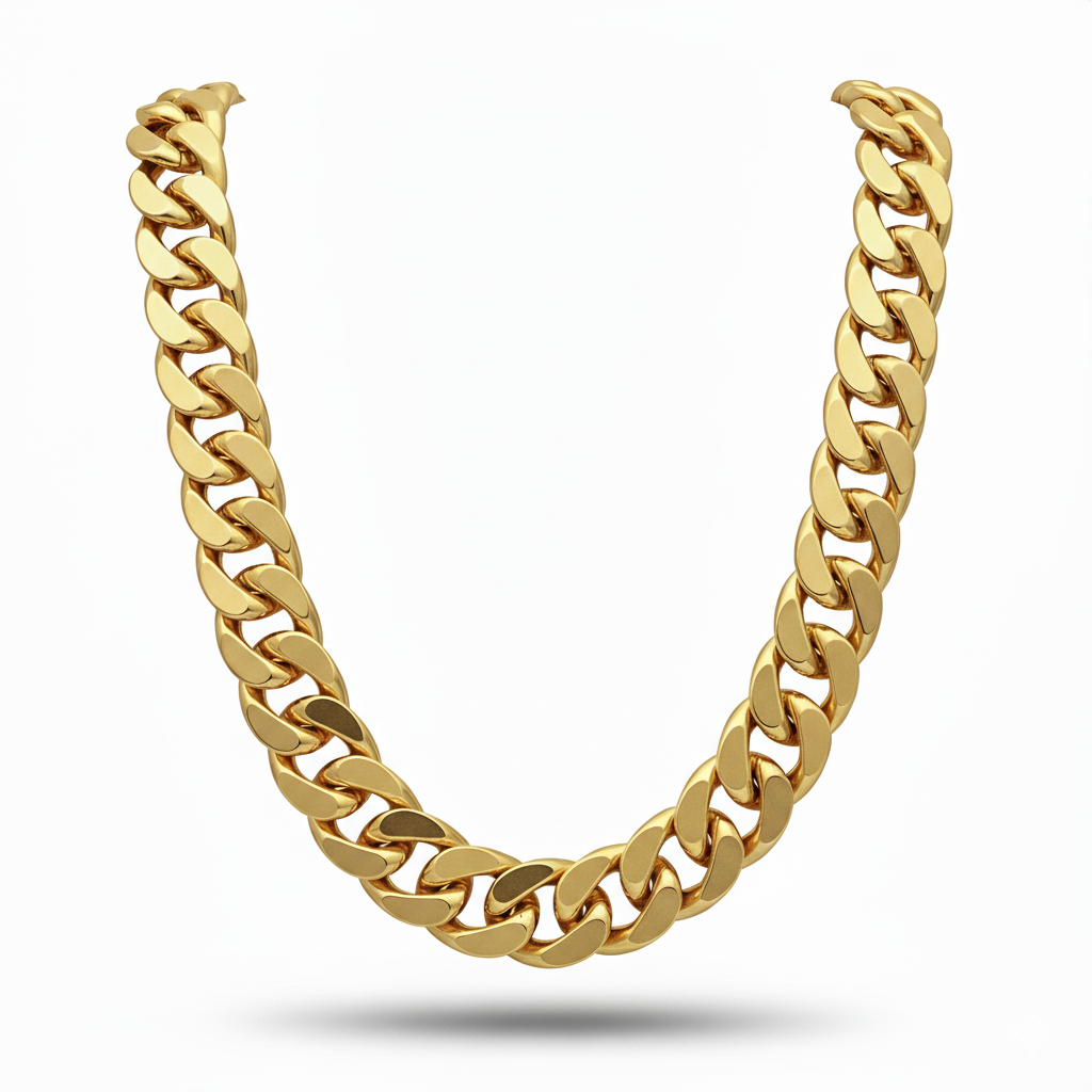 Cadena Curb Ancha