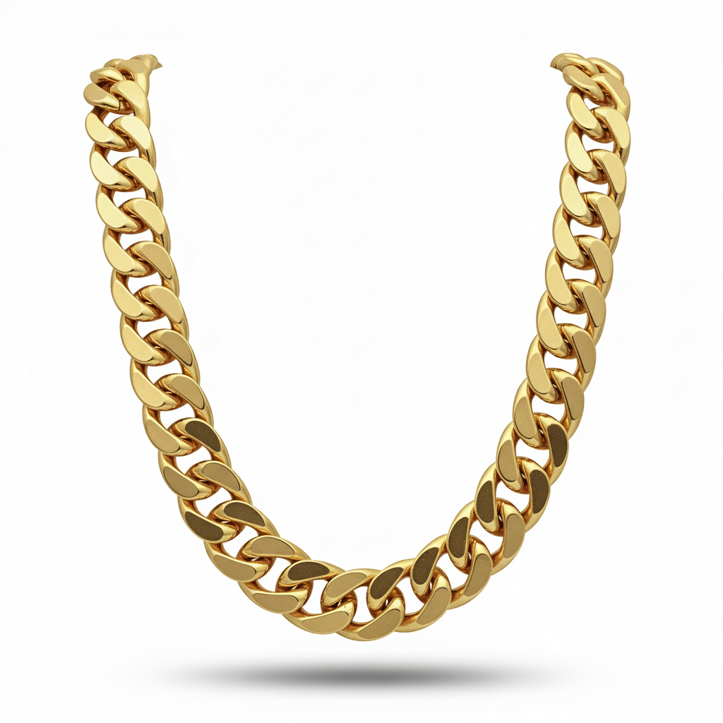Cadena Curb Extra Ancha